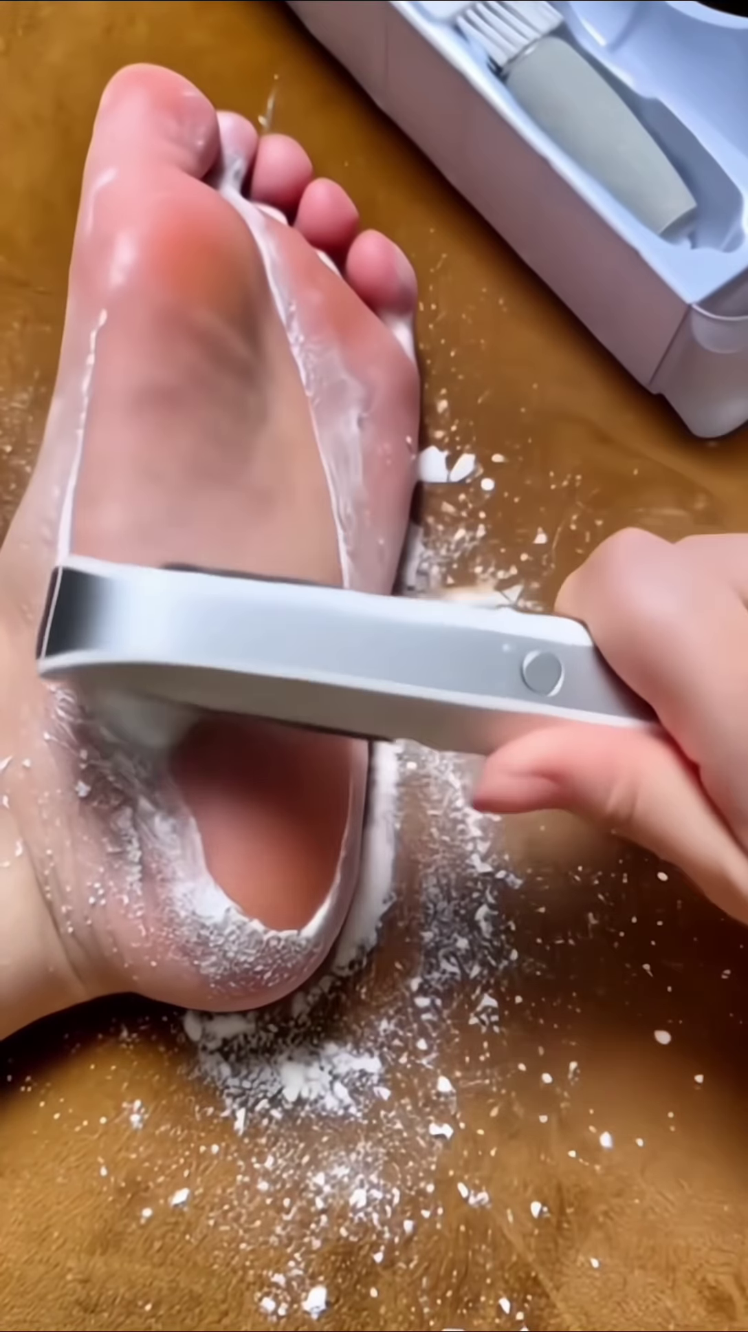 Professional Electronic Foot Scrubber for Smooth Skin Care