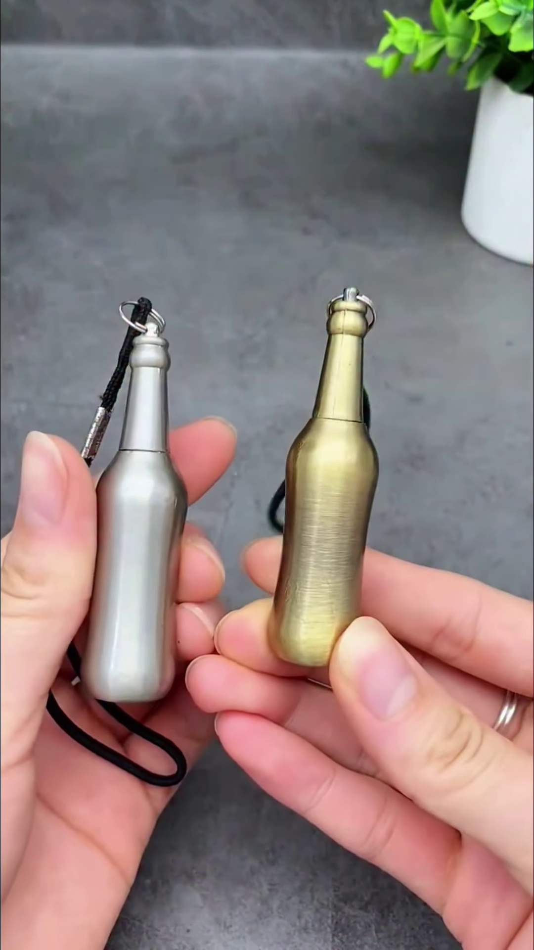 Portable Metallic Matchstick Lighter