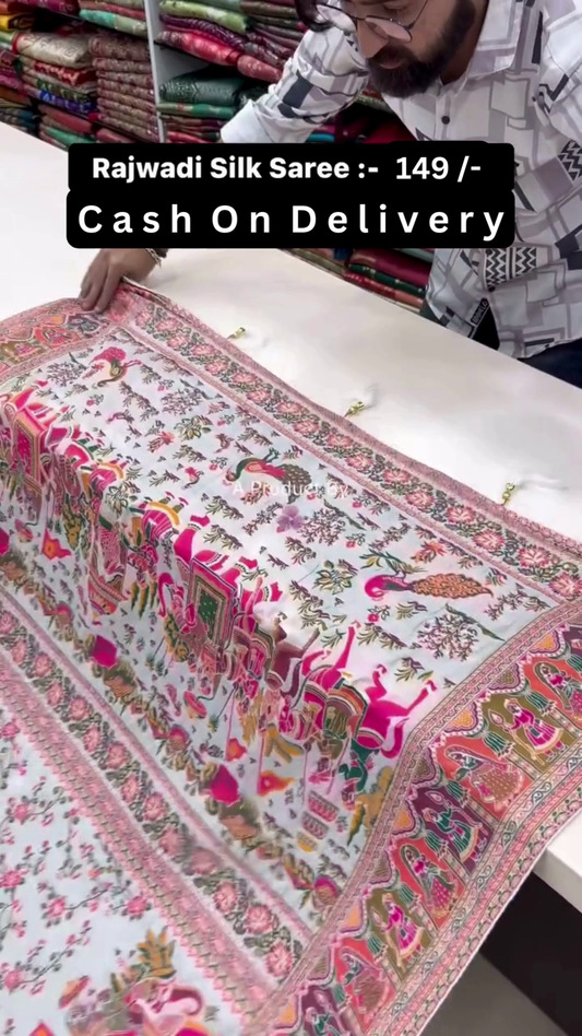 Rajwadi Silk Saree: Royal Heritage Collection
