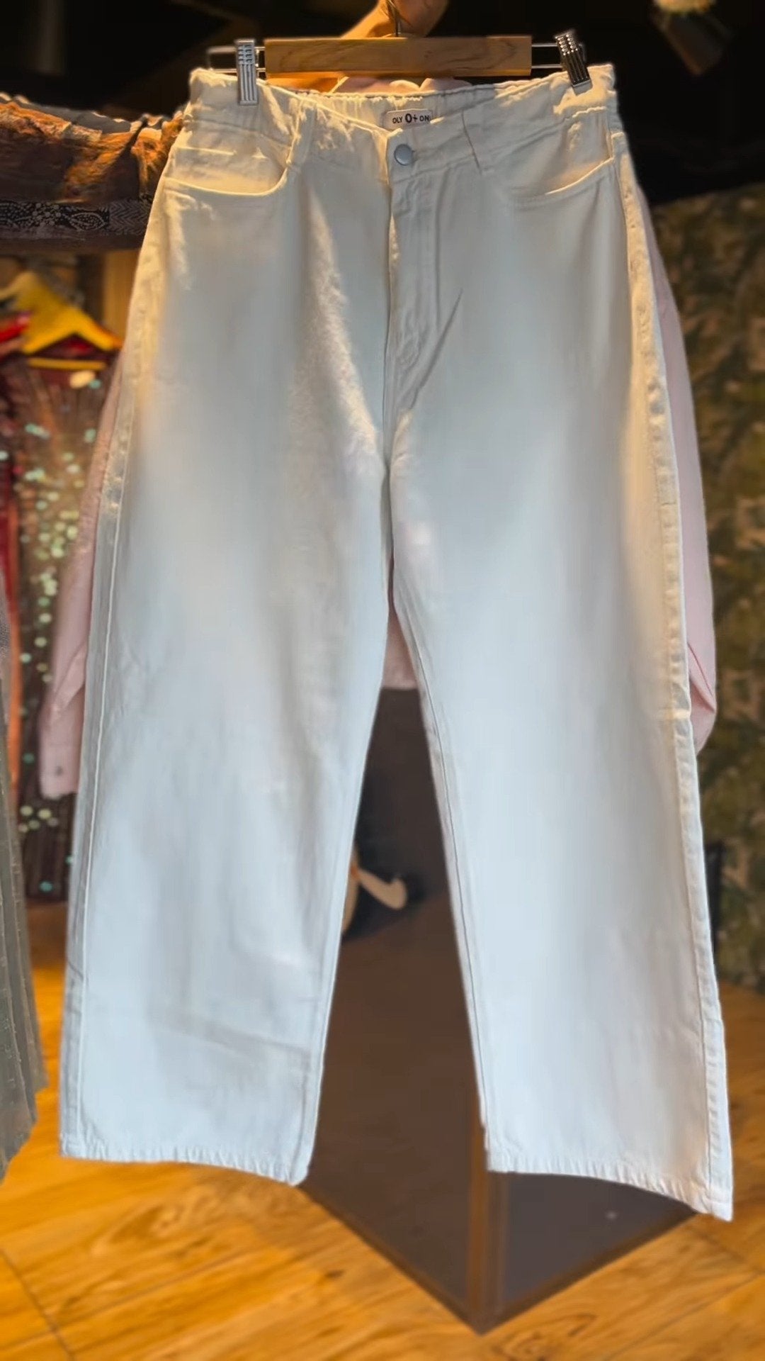 Casual Chic Pastel Co-ord Set – Available in Pastel Pink Jacket and White Trousers