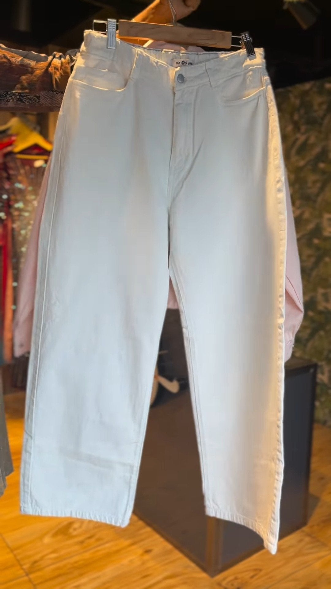 Casual Chic Pastel Co-ord Set – Available in Pastel Pink Jacket and White Trousers