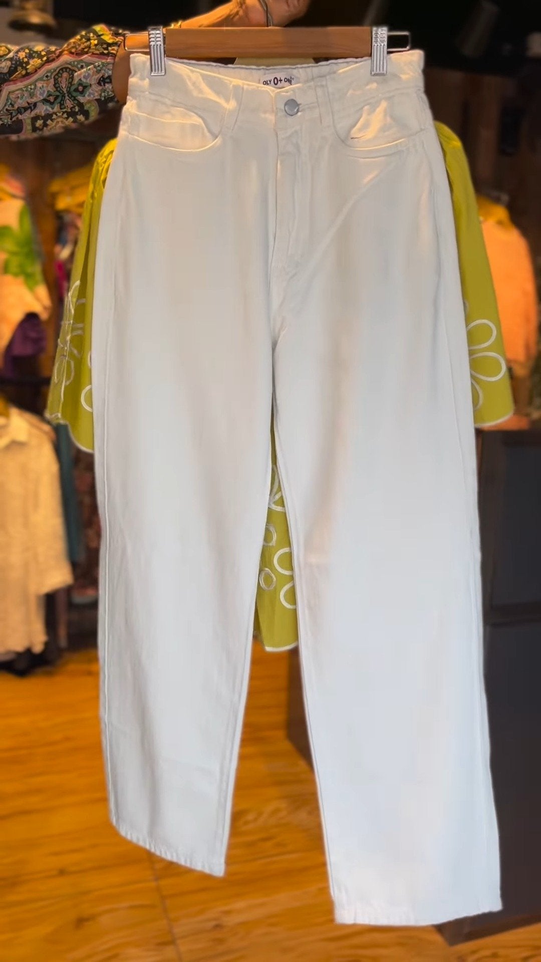 Sunshine Meadow Embroidered Peplum Kurta with Straight Pants Set