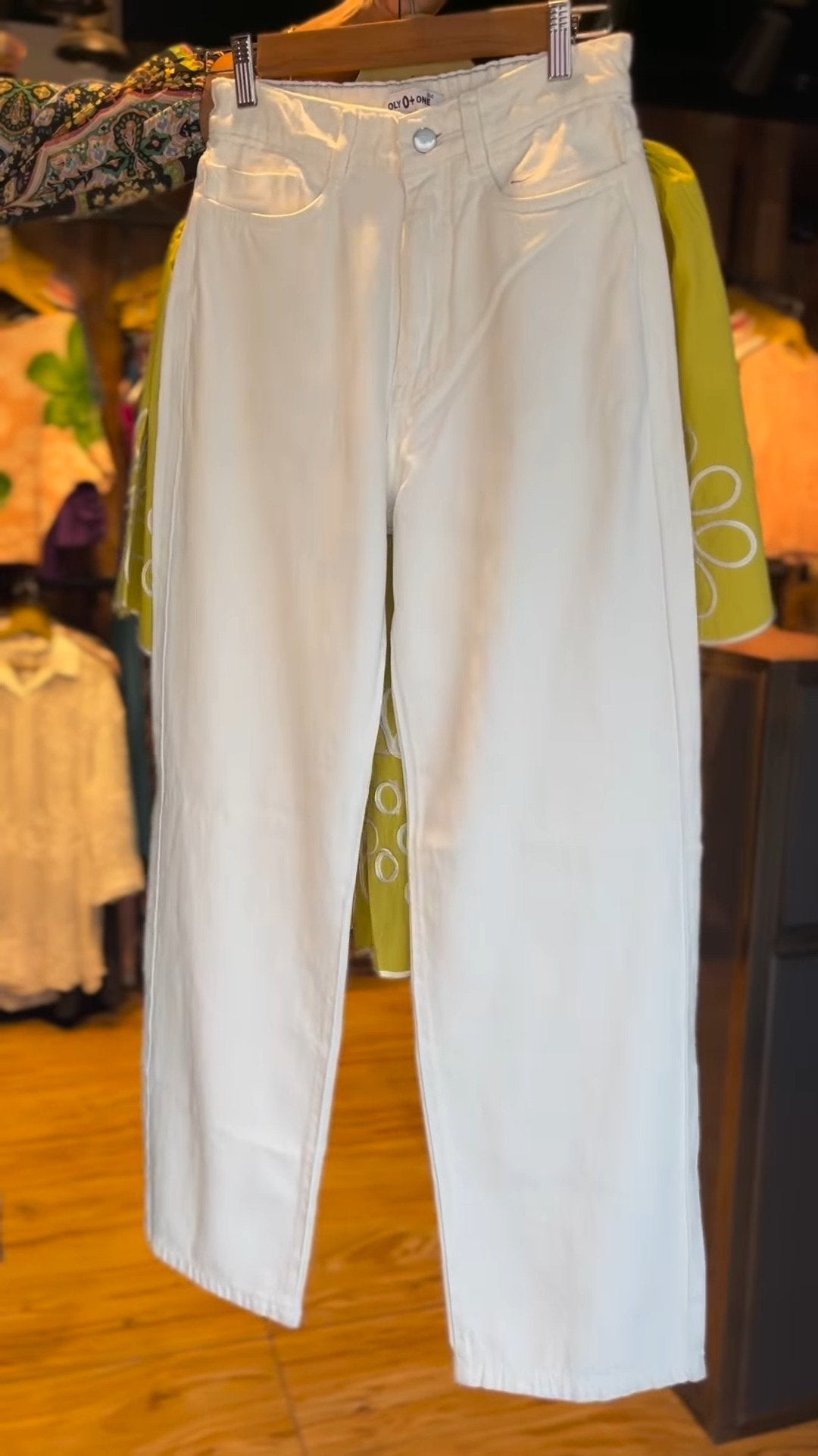Sunshine Meadow Embroidered Peplum Kurta with Straight Pants Set