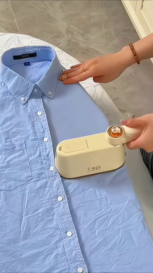 Portable Handheld Garment Steamer for Wrinkle-Free Clothing