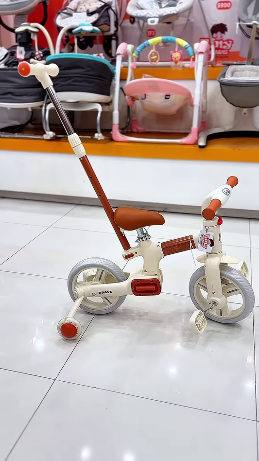 Versatile 4-in-1 Kids’ Transformable Balance Bike and Tricycle