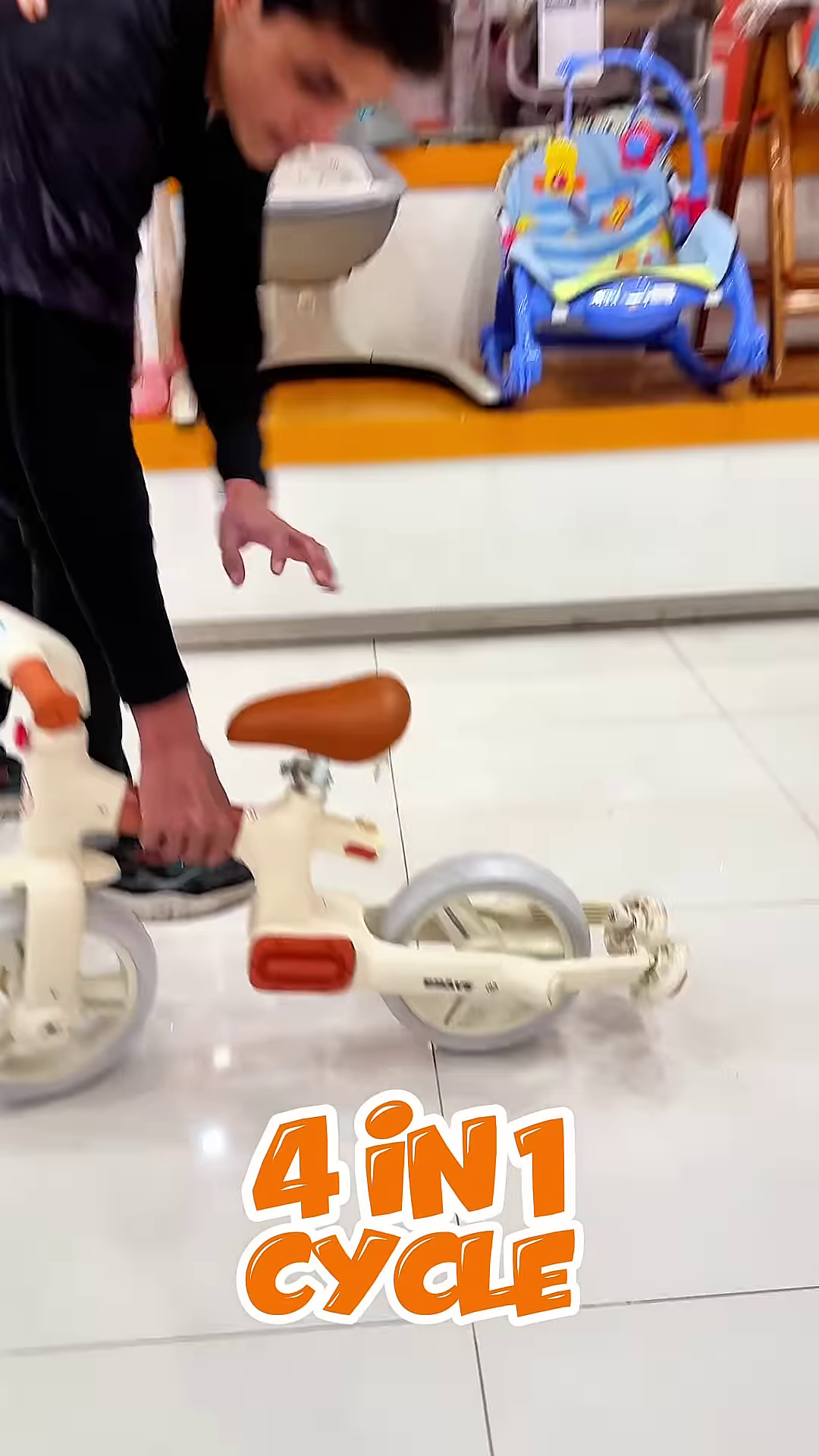 Versatile 4-in-1 Kids’ Transformable Balance Bike and Tricycle