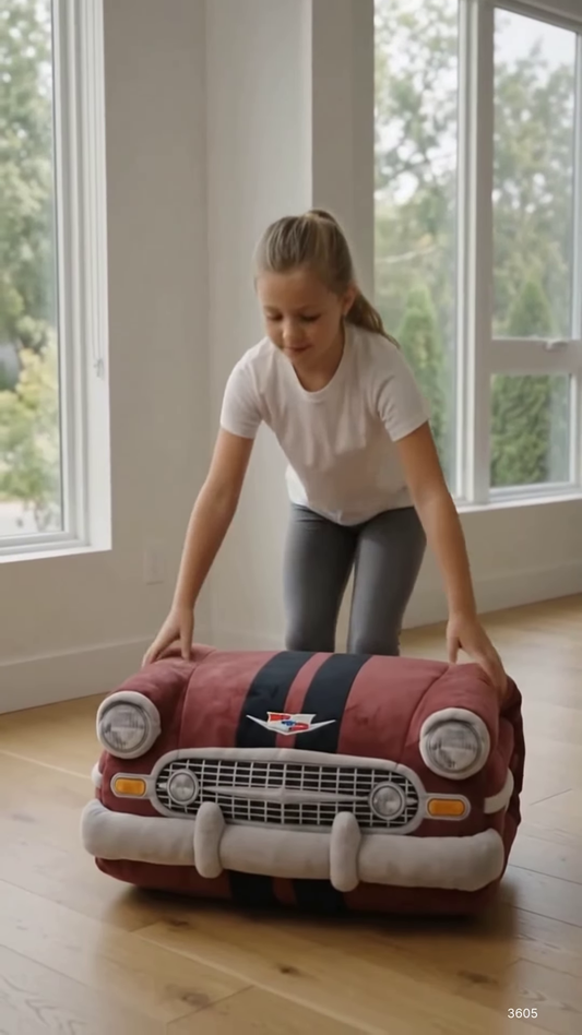 Classic Roadster Novelty Car Bed for Kids