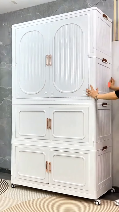 Premium Multi-Tier Modular Storage Wardrobe