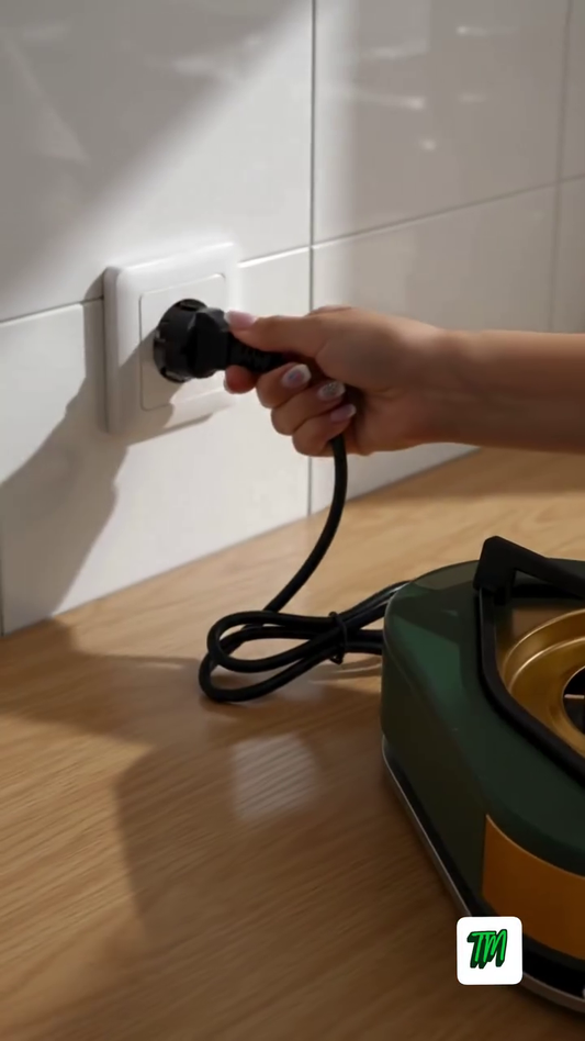 Compact Portable Triangular Gas Stove