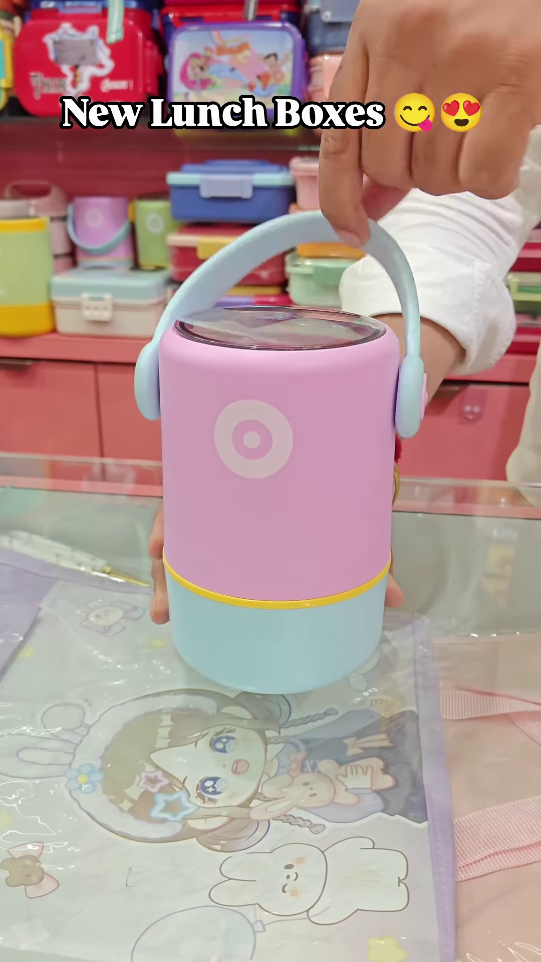 Stackable Insulated Portable Lunch Box Set