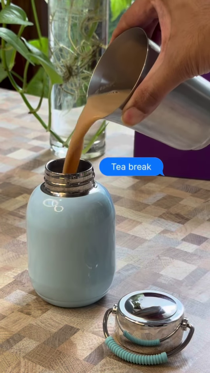 Insulated Mini "Mood" Bottle with Carrying Handle