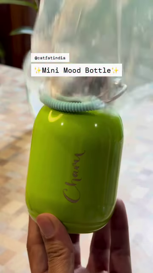 Insulated Mini "Mood" Bottle with Carrying Handle