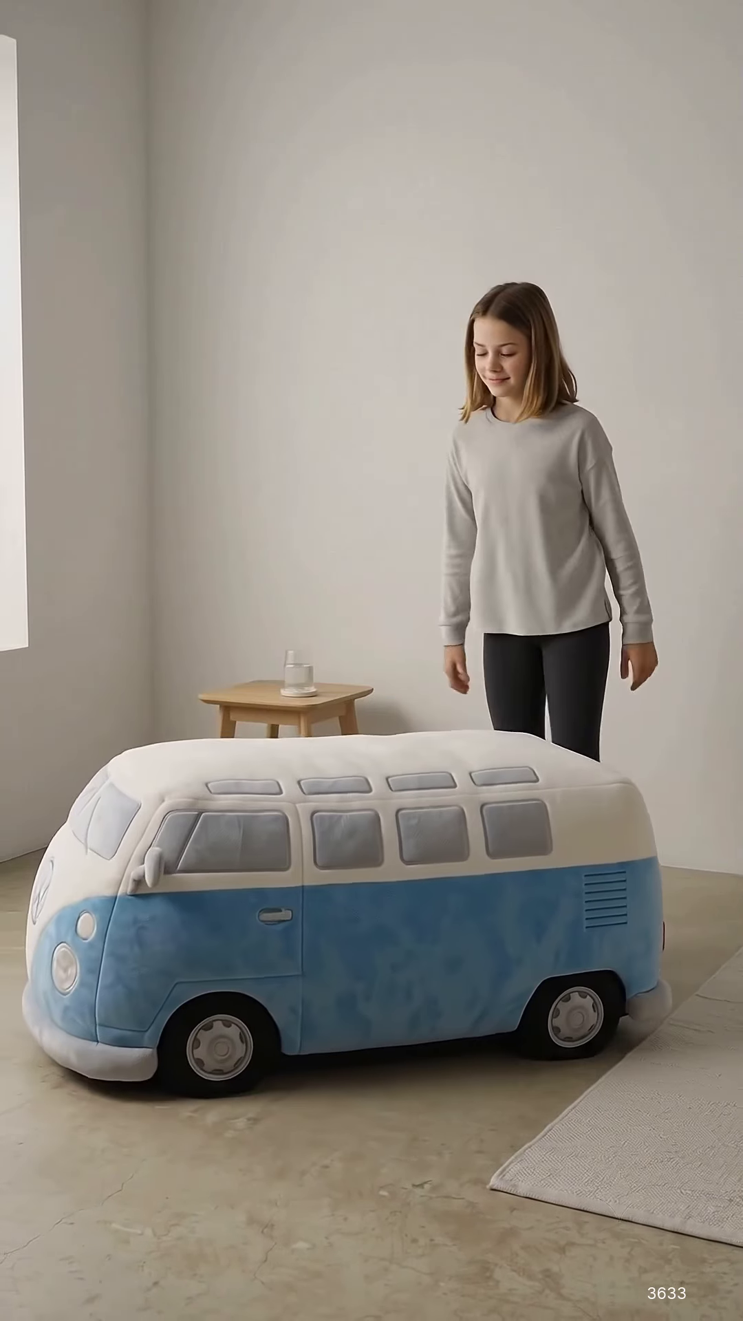 Bus-Inspired Novelty Toddler Bed