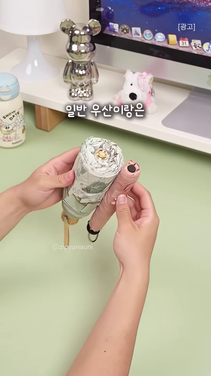 Ultra-Mini Compact UV-Shield Travel Umbrella